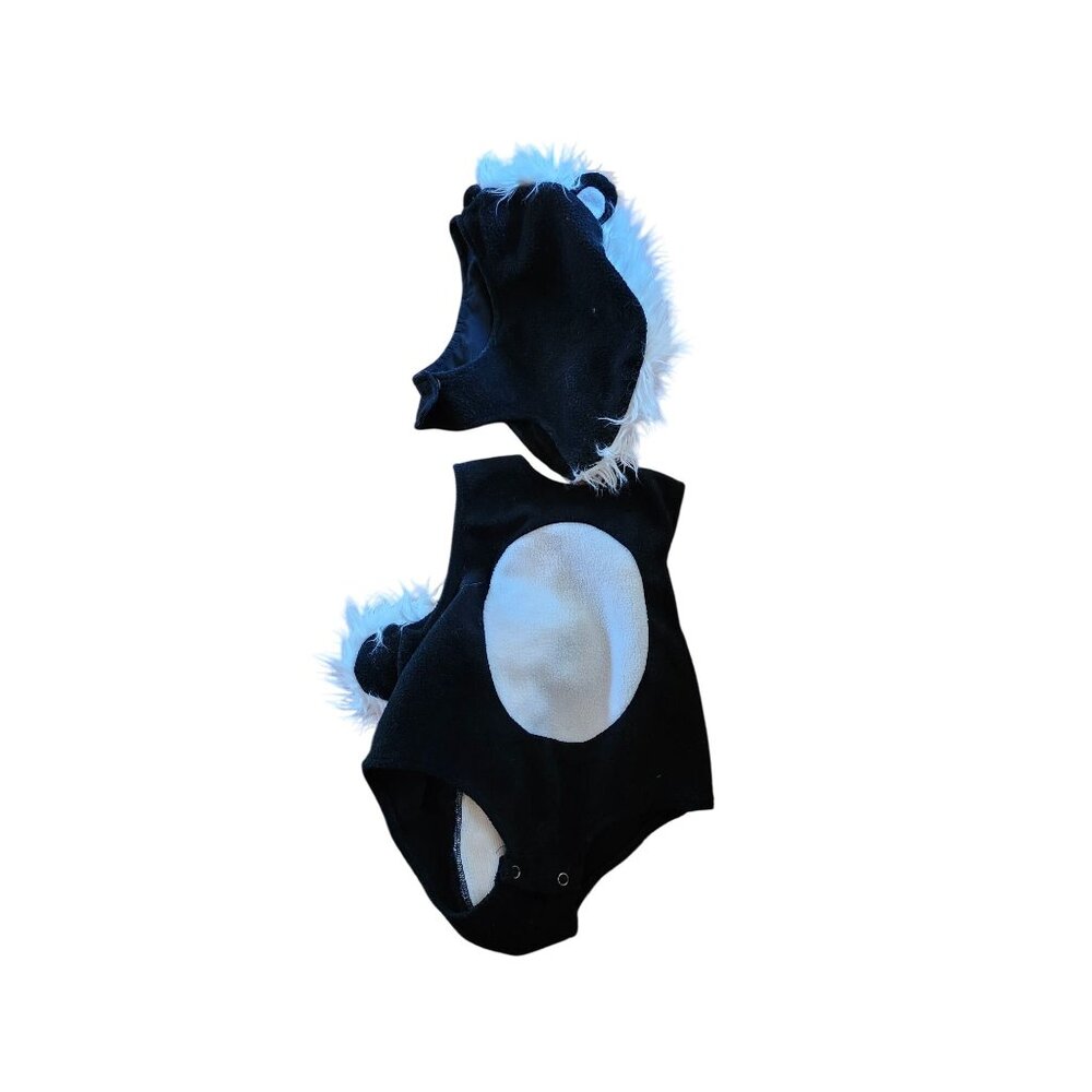 Black and White Skunk Infant Toddler Halloween Costume